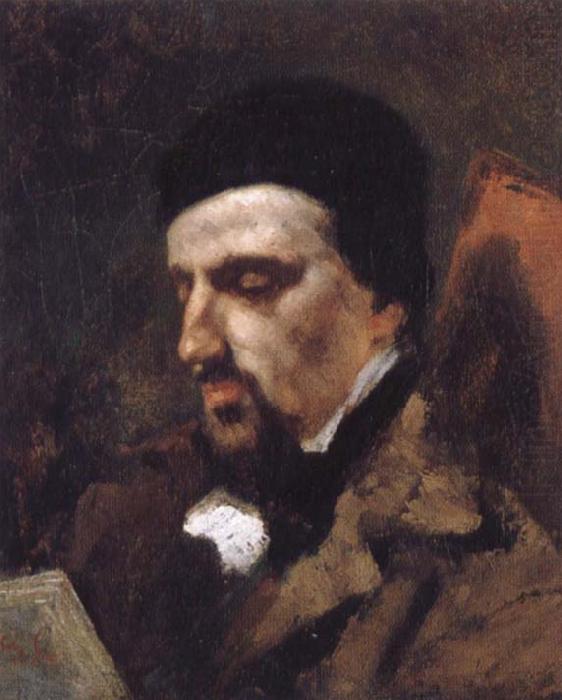 Gustave Courbet Portrait of Urbain Cuenot china oil painting image